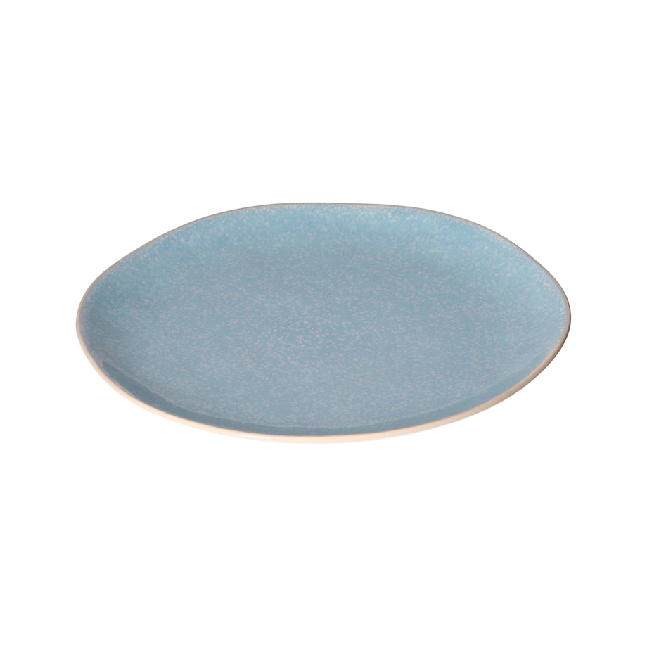 ROSE&TULIPANI CONCERTO FUSE AZZURRO Zestaw 6 talerzy obiadowych 27 cm