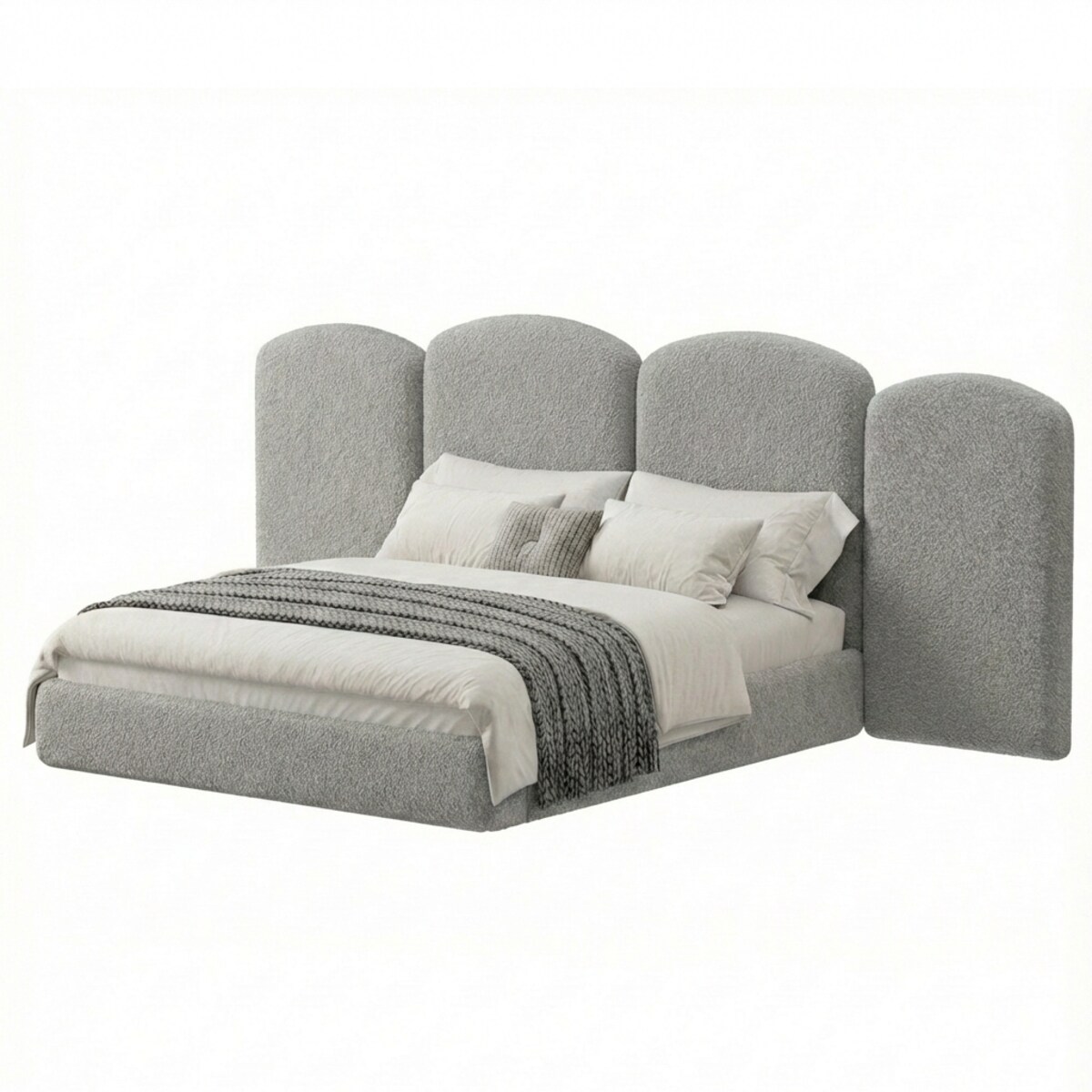 Łóżko Tapicerowane Ravello 120X200 Stelaż Pojemnik Na Pościel Loop 17