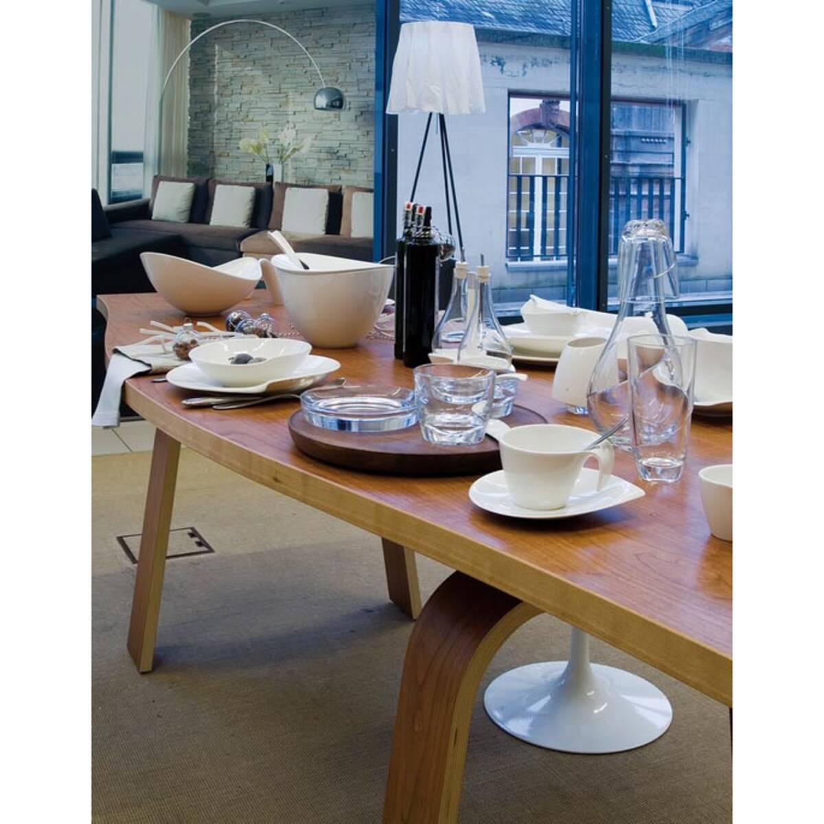 Spodek do filiżanki śniadaniowej Flow, 21 x 18 cm, Villeroy & Boch