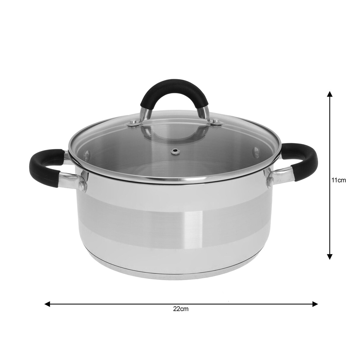 Garnek Z Pokrywą 22Cm Kinghoff Kh-4345 4L