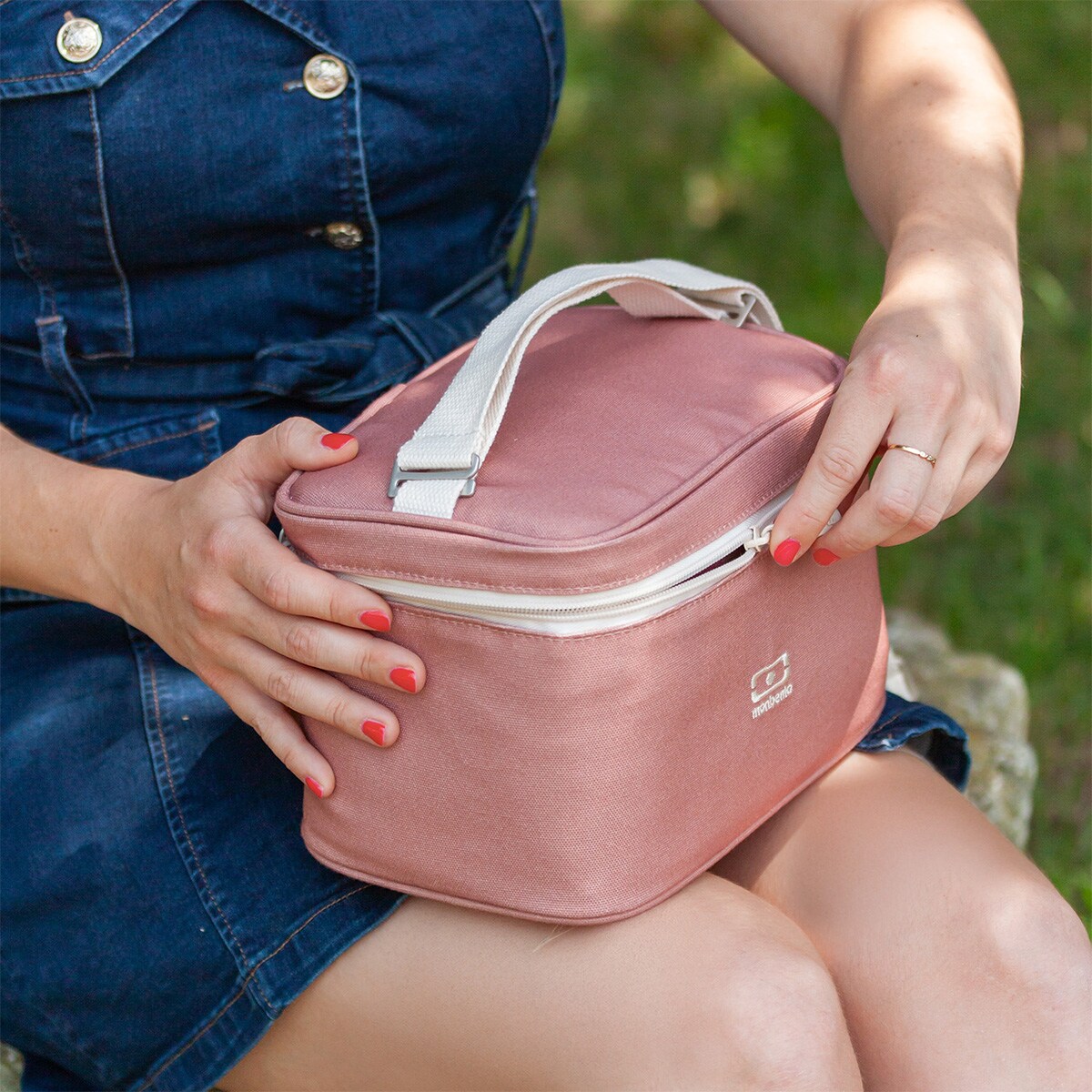 Monbento Arctic torba termiczna na lunch 5L Pink Moka