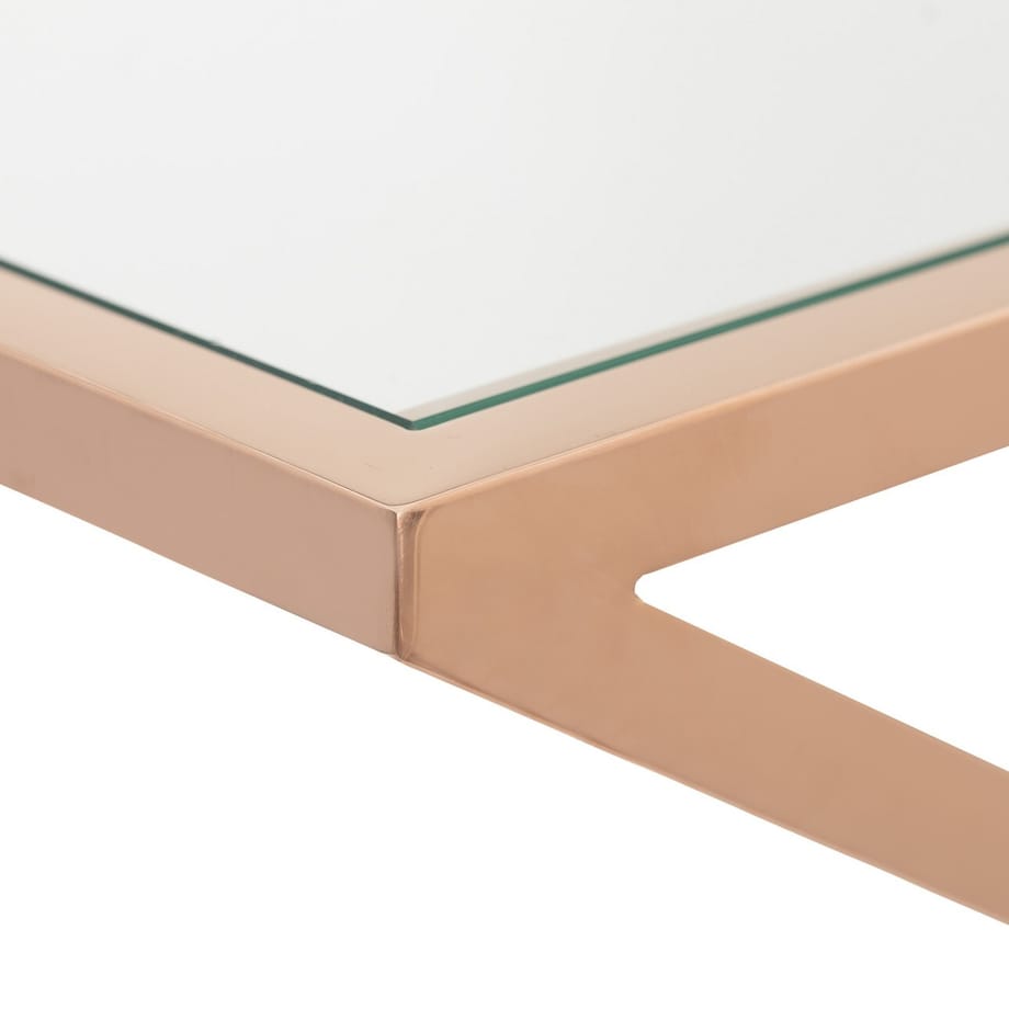 Konsola Vertigo rose gold 120x40x80cm, 120 x 40 x 80 cm