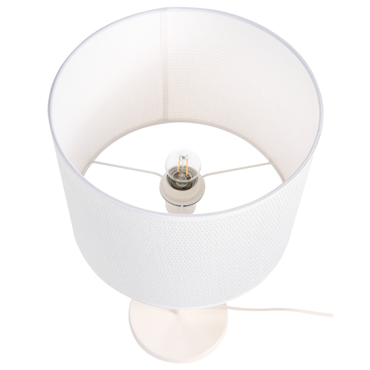 Lampa stołowa LOKY Metal Biały