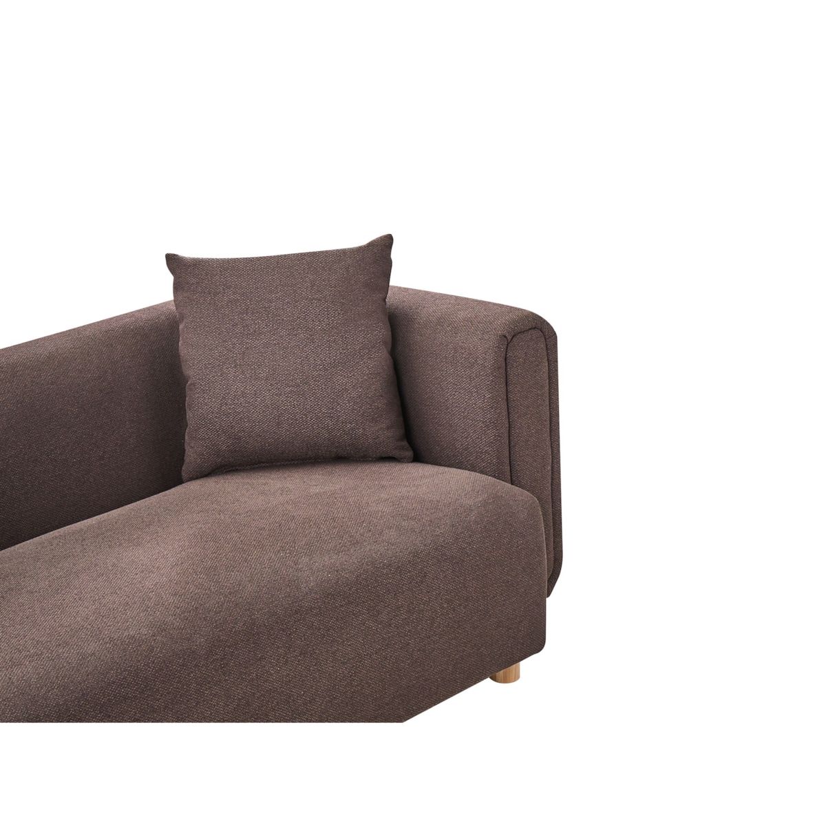 Sofa dla 2 osób LILLEROD  Ciemnobrązowy