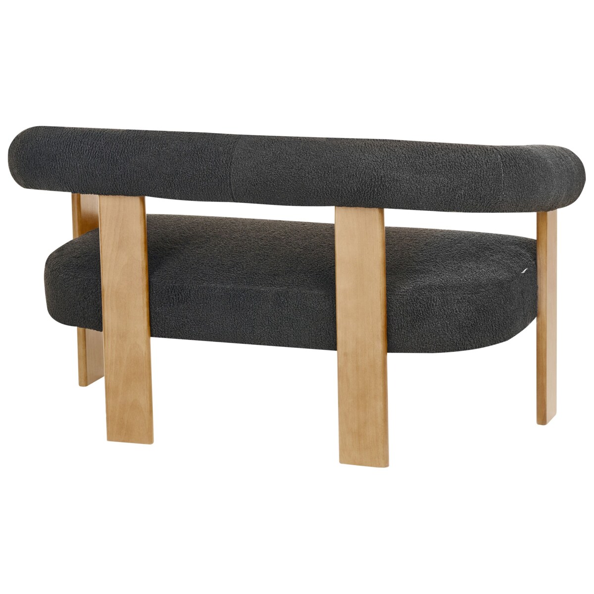 Sofa ILBRO Boucle Czarny dla 2 osób