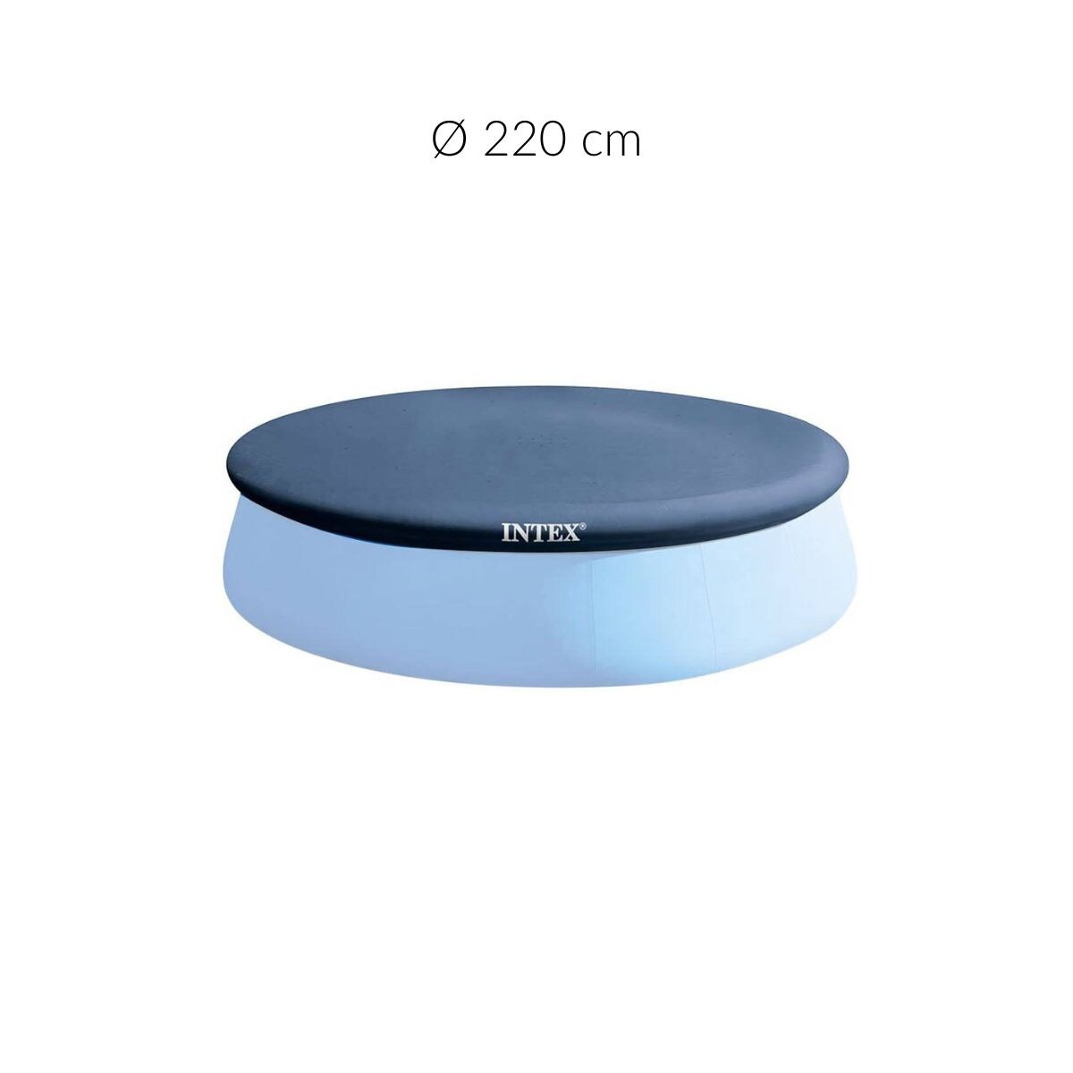 Pokrywa do basenu EASY SET, Ø 2,2 m, INTEX, kolor granatowy, tworzywo sztuczne