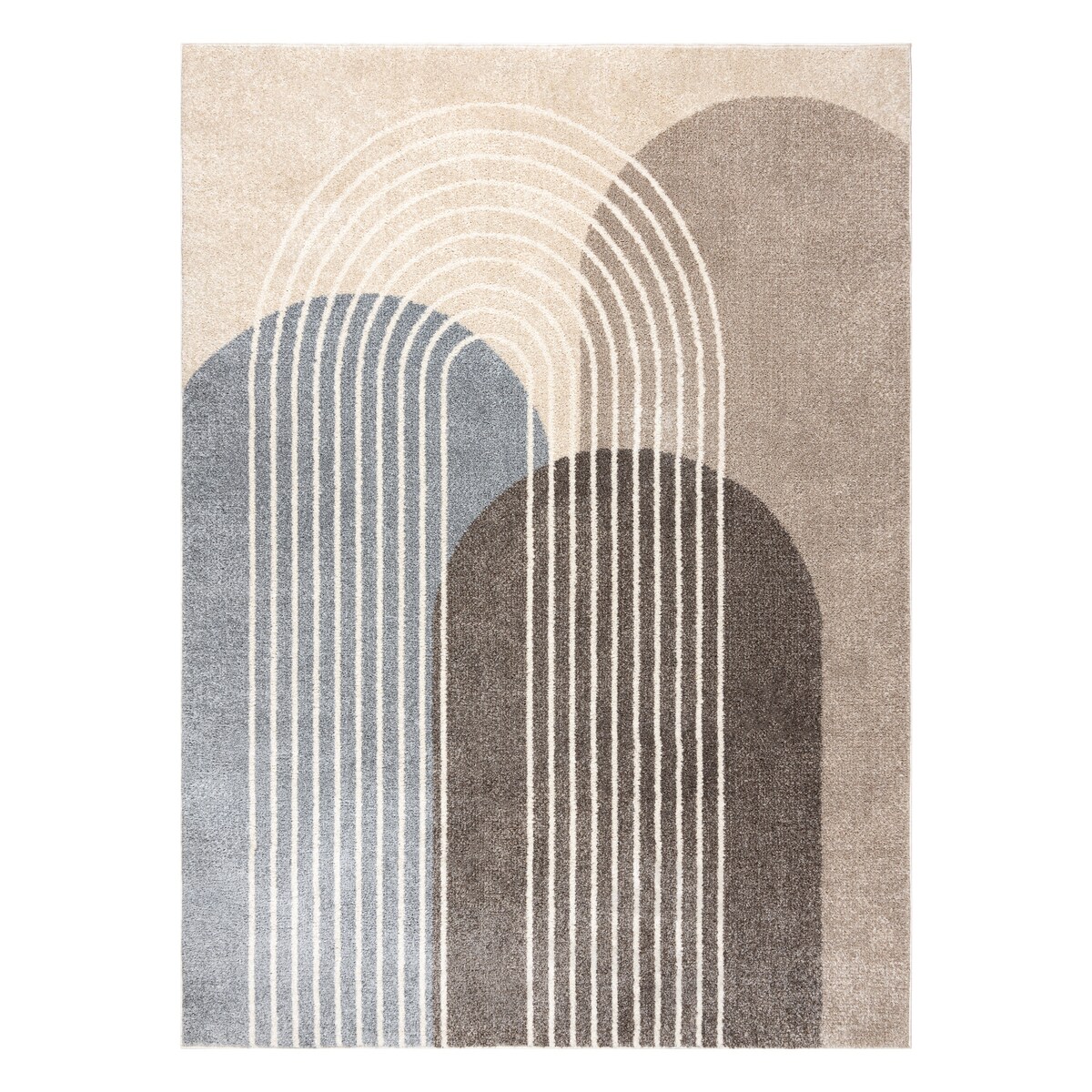 Dywan FUSION 0810 beż / brązowy - 80x150 cm