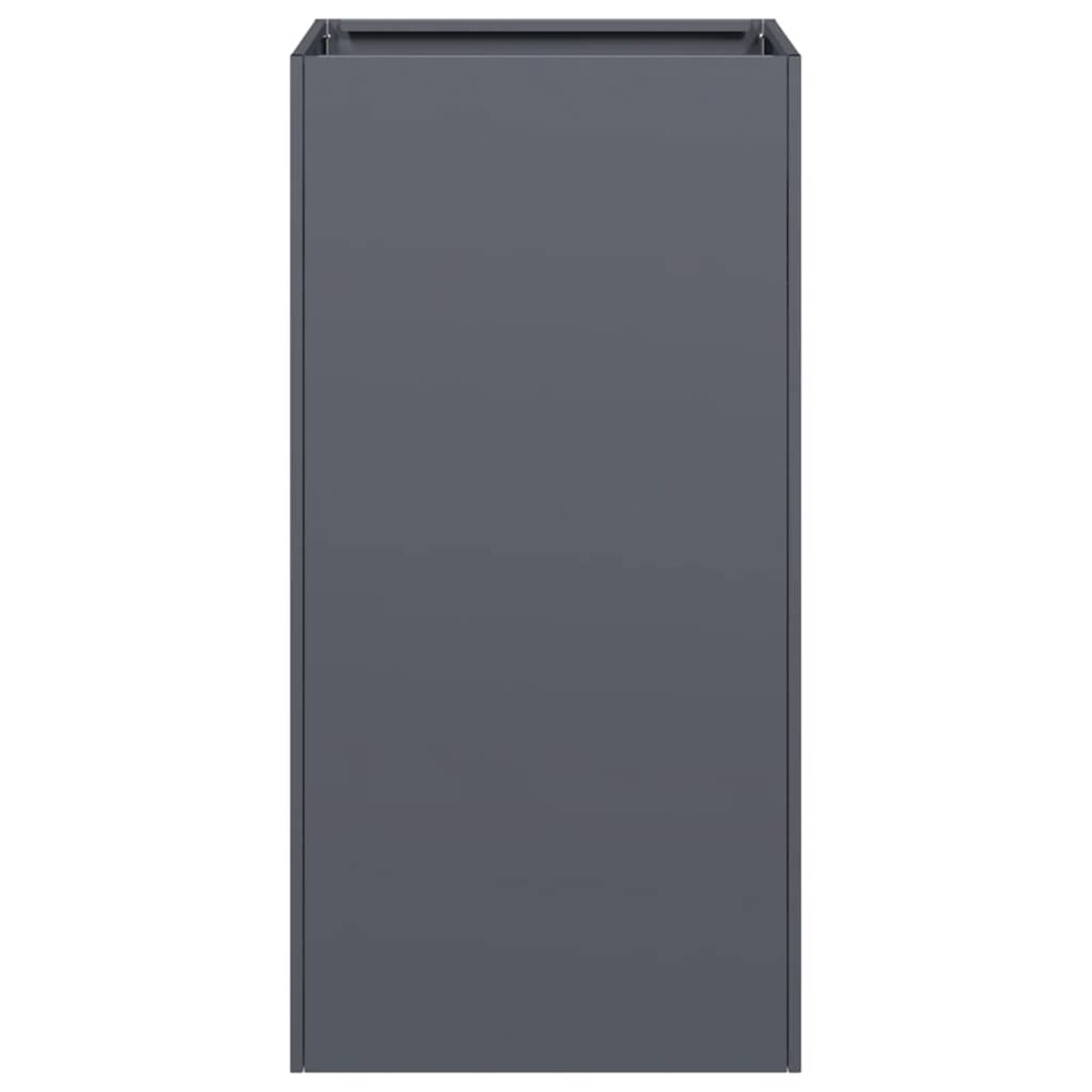 vidaXL Doniczka Antracyt 40x40x80 cm Stal walcowana na zimno