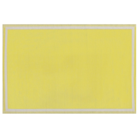 Dywan zewnętrzny 120 x 180 cm żółty ETAWAH