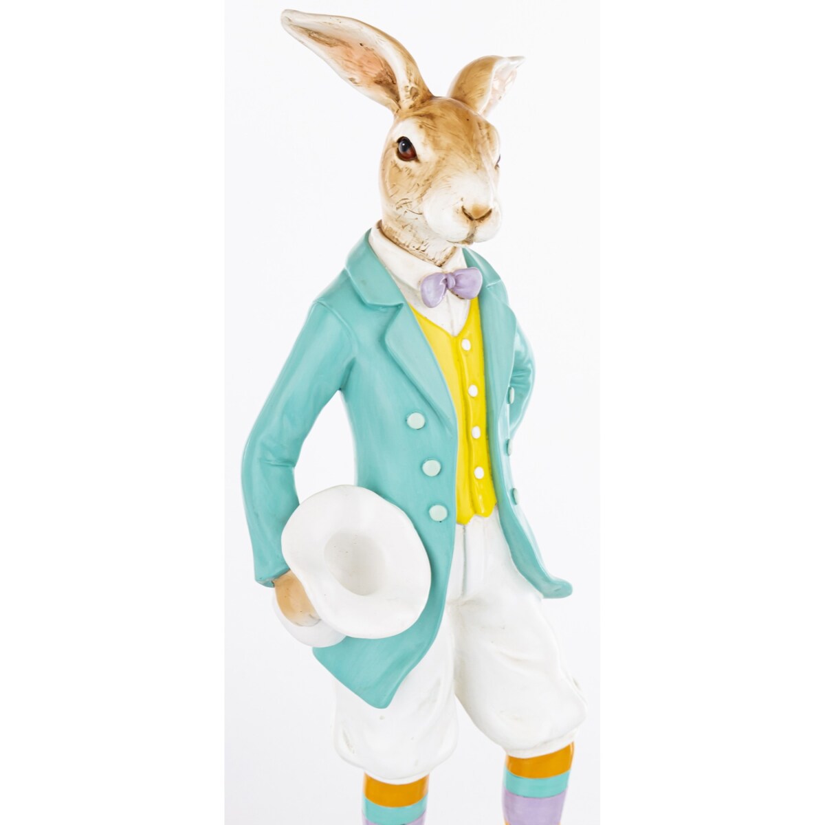 Dekoracja - królik 37x15x12 cm ELEGANT