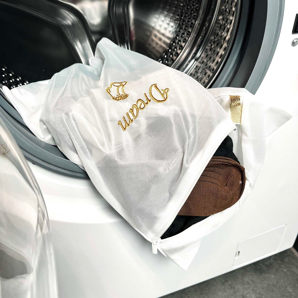 Worek Siatka Do Prania Ubrań Bielizny Skarpetek