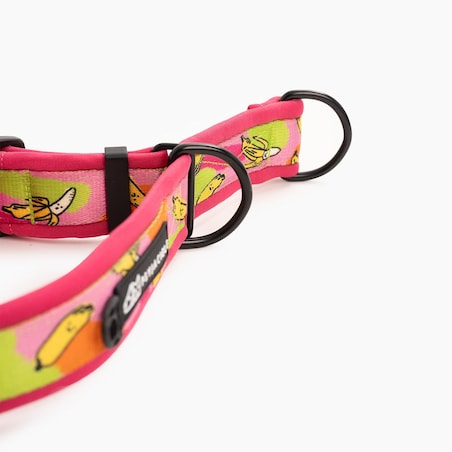 Obroża półzaciskowa SUPER SOFT "Owoc falliczny 2.0" - Szerokość taśmy: 38mm, Rozmiar: XL