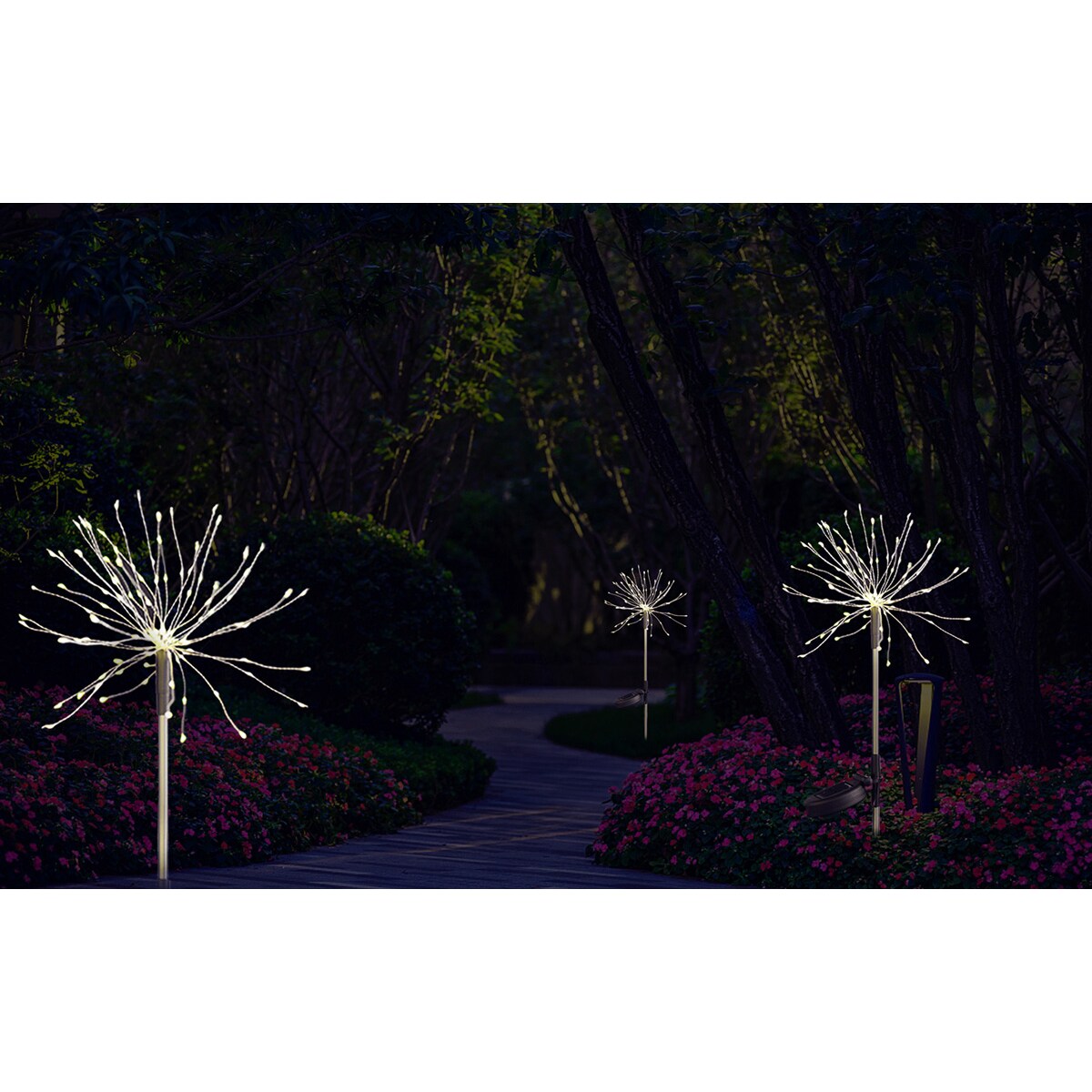 lampa solarna DMUCHAWIEC 80cm wbijana
