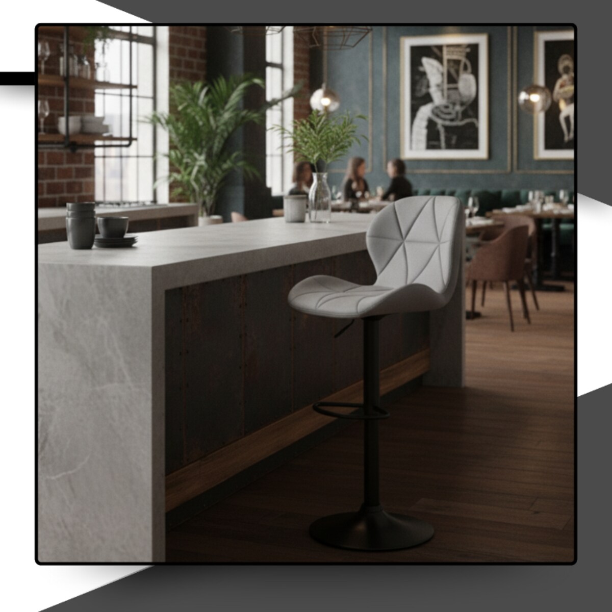 Hoker Rafi jasnoszary