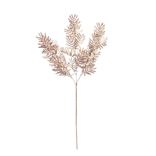 Gałązka Mimoza 65cm gold, 15 x 10 x 65 cm