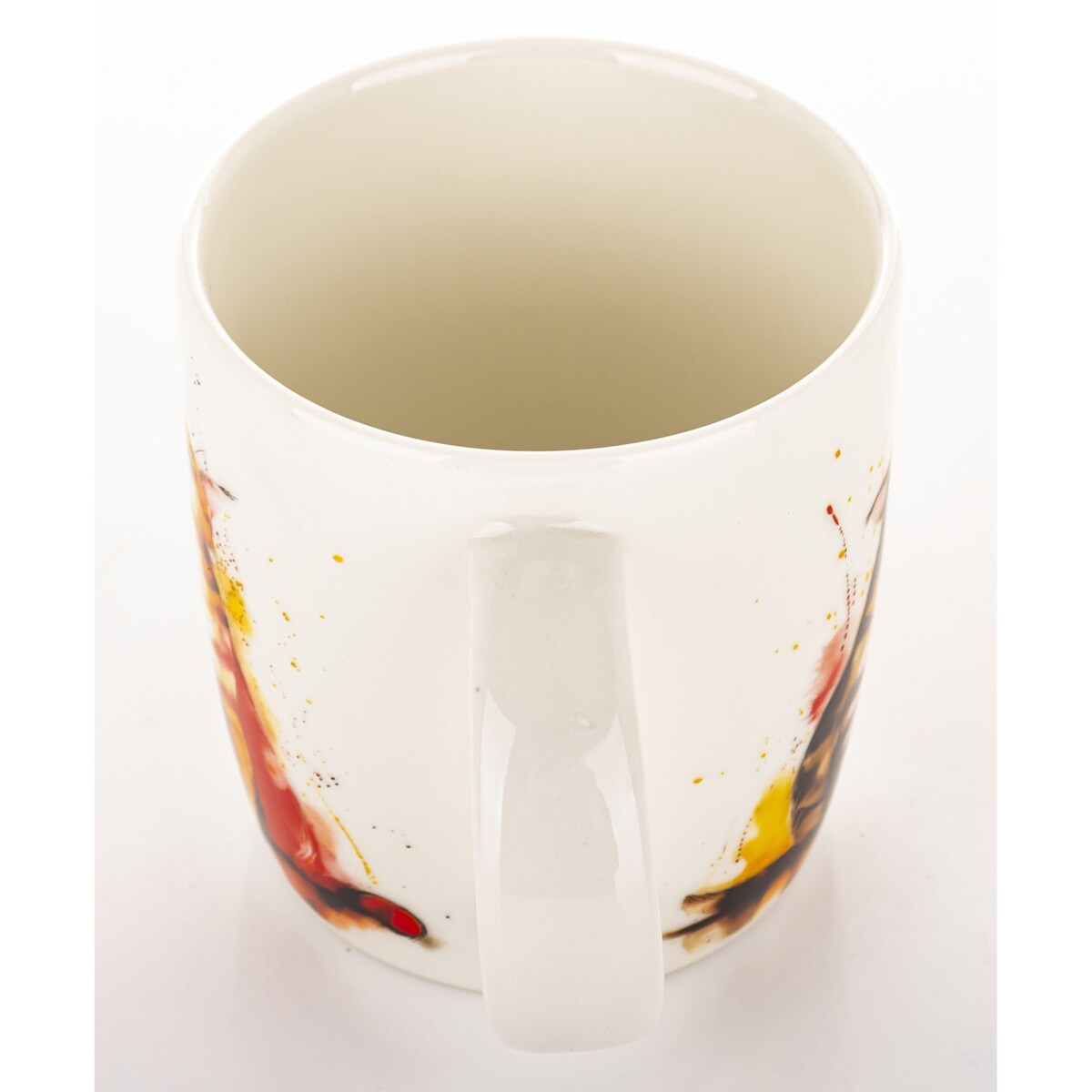 Kubek porcelanowy 350 ml koty 9x12,5x8,5 cm GATTI