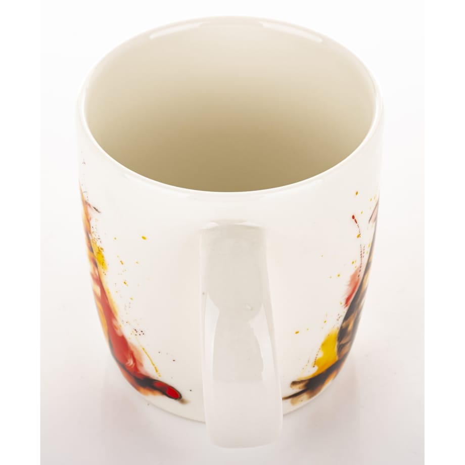 Kubek porcelanowy 350 ml koty 9x12,5x8,5 cm GATTI