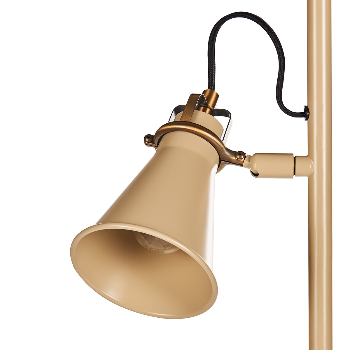 Lampa podłogowa MOYOLA Regulowana Metal Beżowy