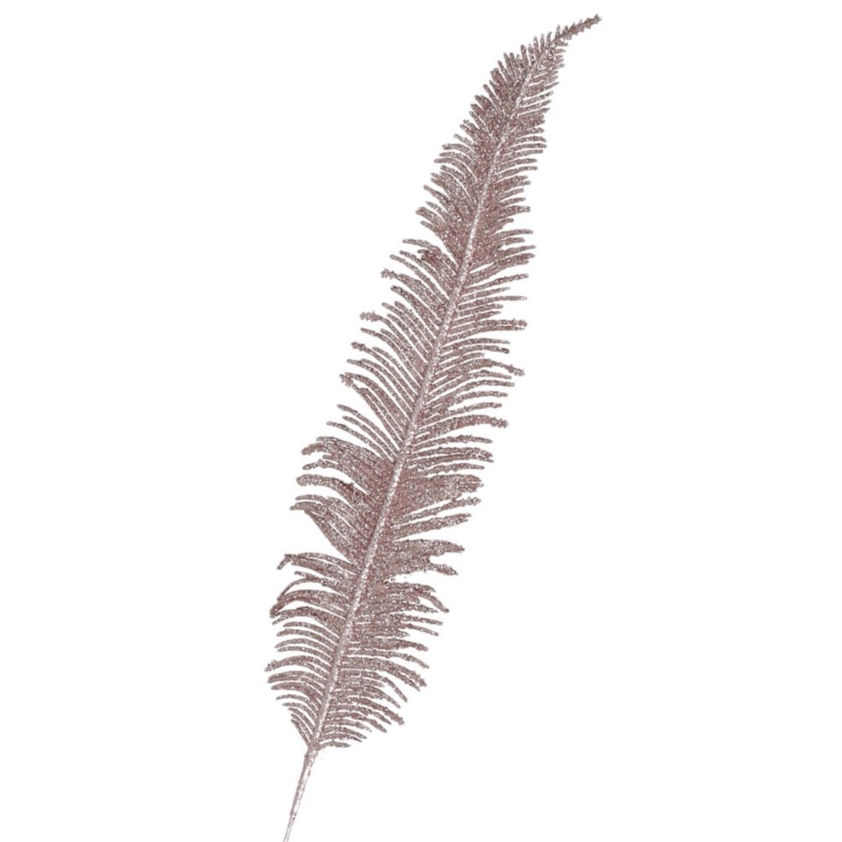 Gałązka Dekoracyjna Złota Liście Z Brokatem 44 Cm