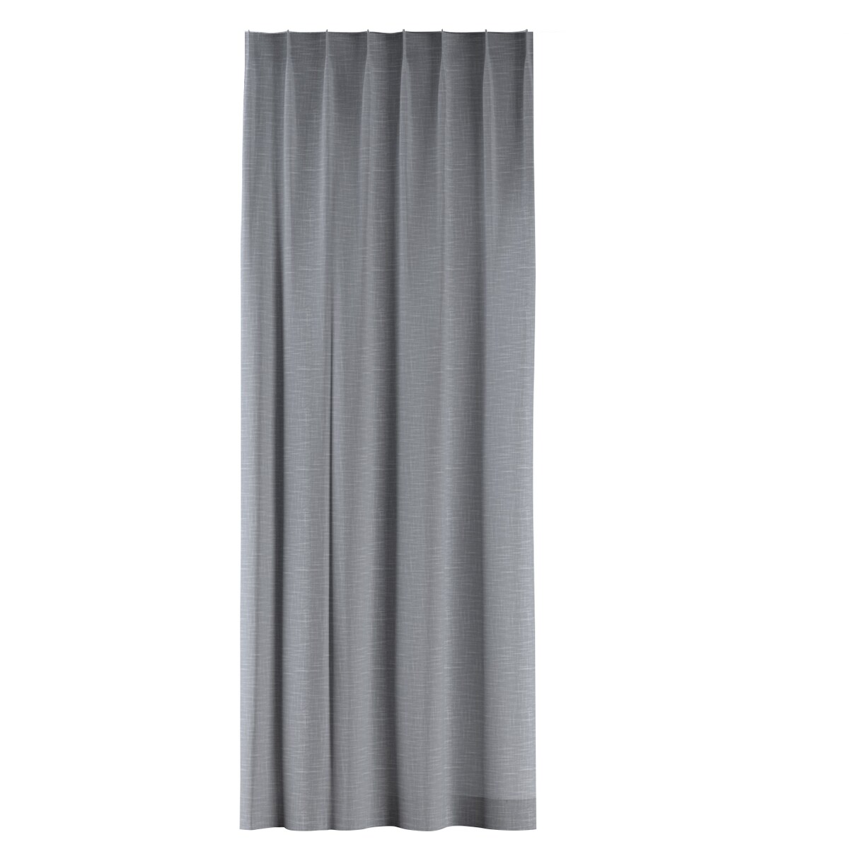 Zasłona na haczykach flex pojedynczych 130x245 szary