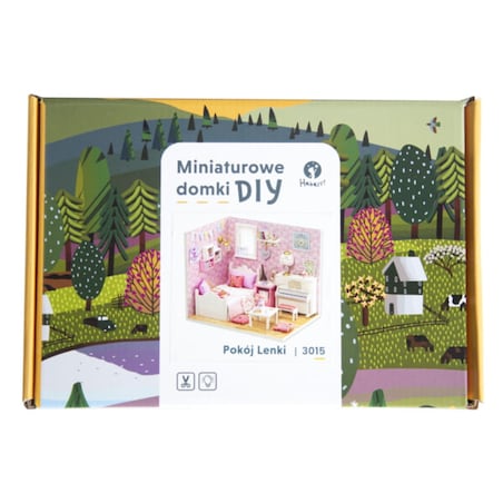 Miniaturowy domek - Pokój Lenki