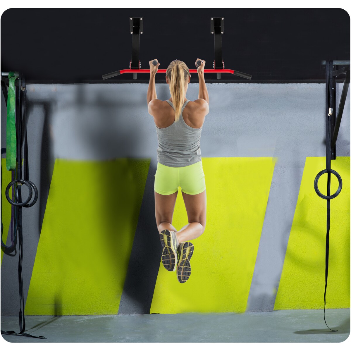 Drążek do podciągania ćwiczeń sufitowy Neo-Sport