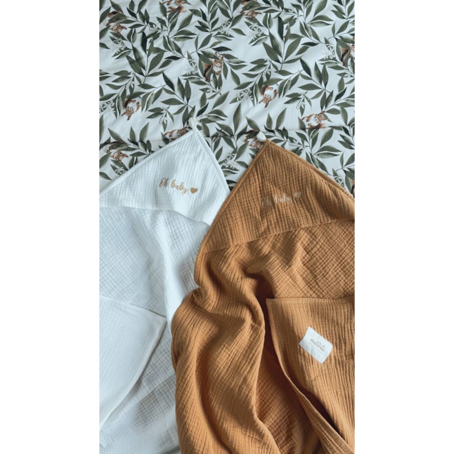 Ręcznik muślinowy camel s