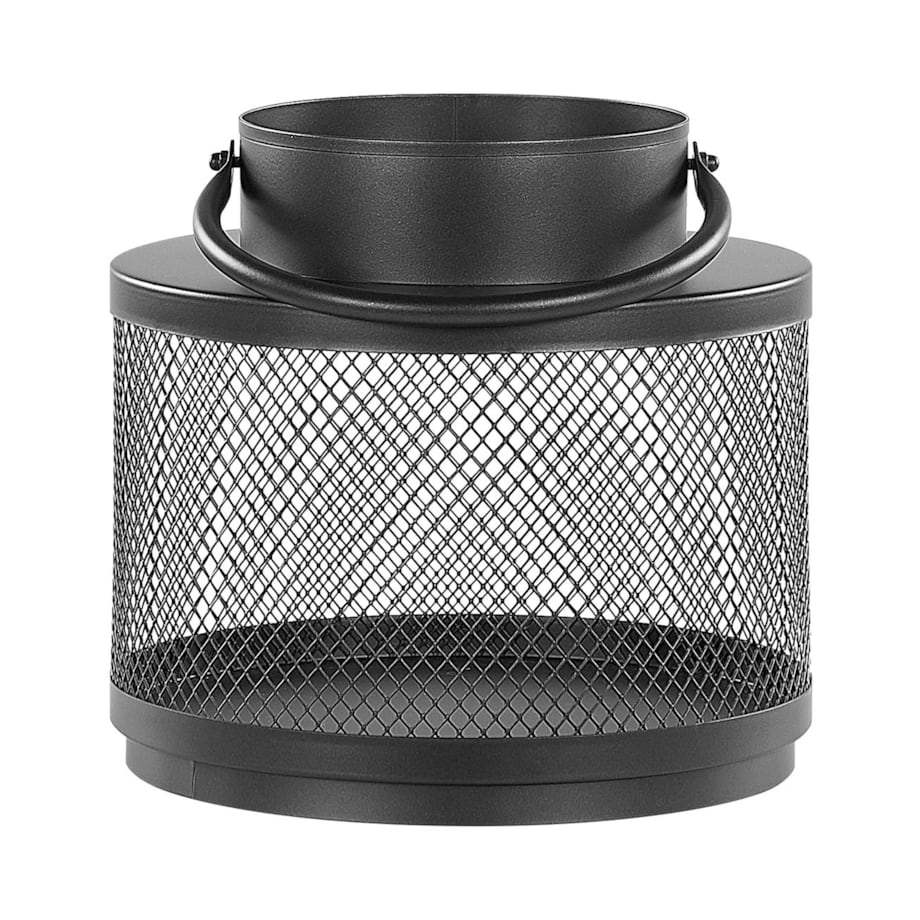 Lampion metalowy 19 cm czarny YAMDENA