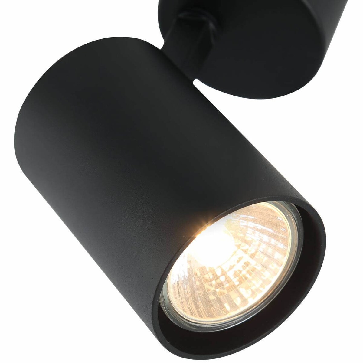 Regulowana LAMPA sufitowa Tuka Nero Orlicki Design metalowa OPRAWA spot tuba czarna