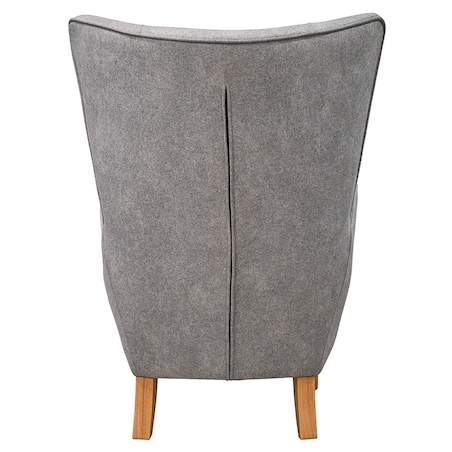 Fotel nowoczesny Romeo - szary - 82cm x 113cm x 94cm