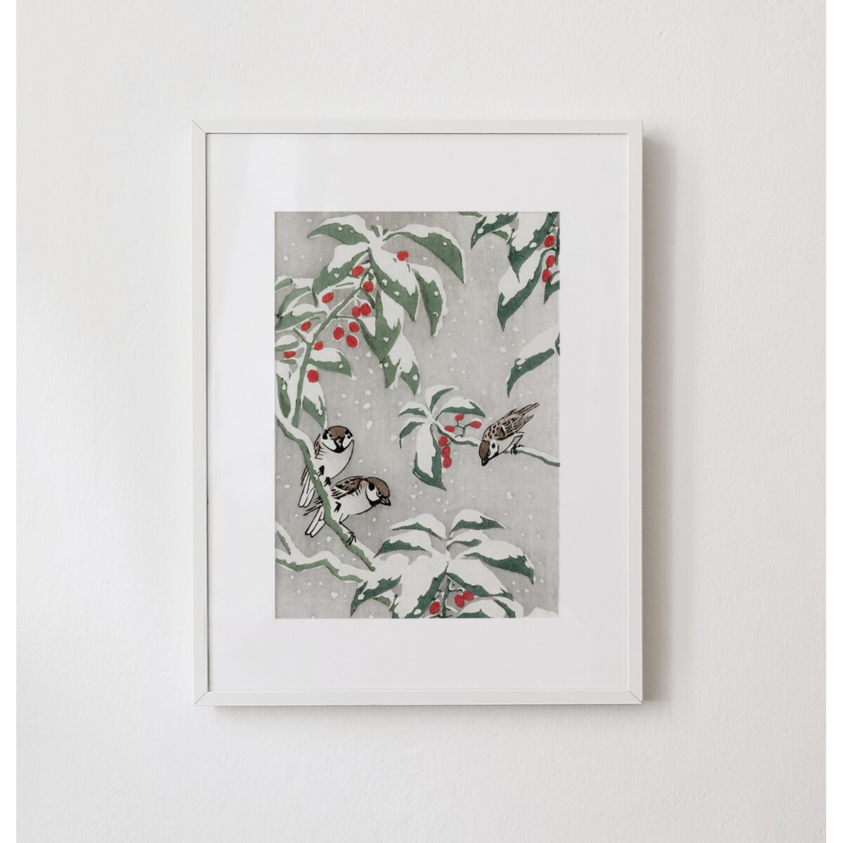 Plakat Wróble w Białej Ramce