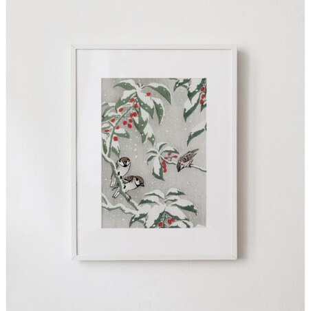 Plakat Wróble w Białej Ramce