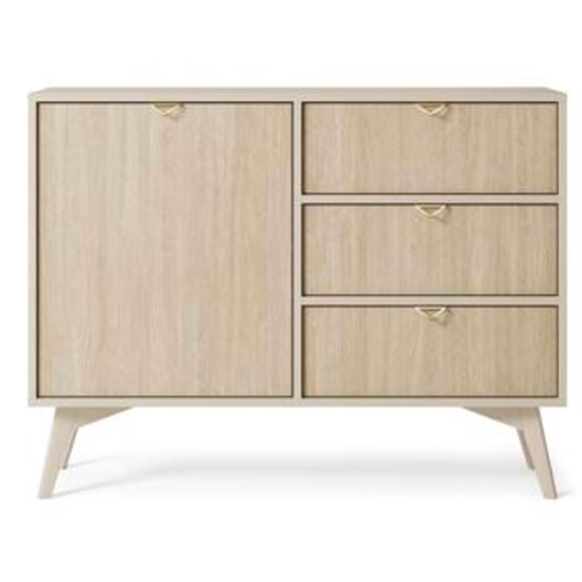 Komoda Sage Wood 3 szuflady, 1 szafka