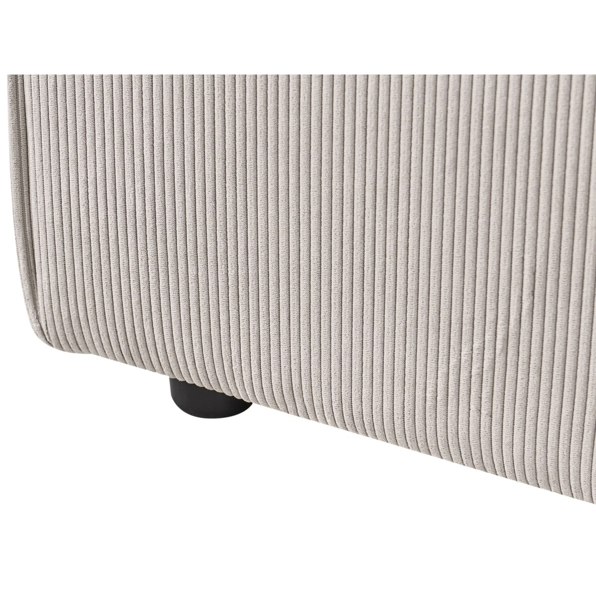 Szezlong lewostronny ARDAL Sztruks Beżowoszary