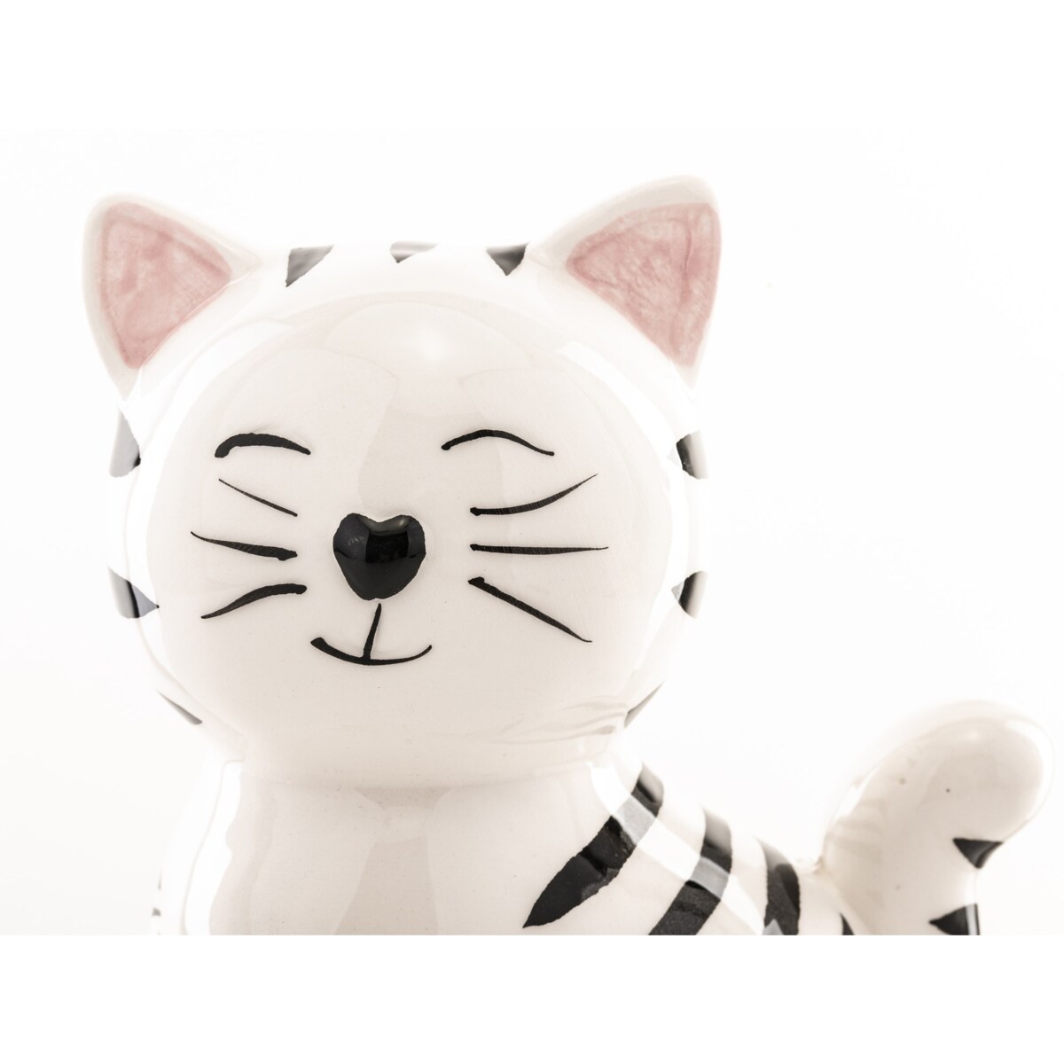 Skarbonka ceramiczna - 17,5x14x10 cm kotek GATTINO