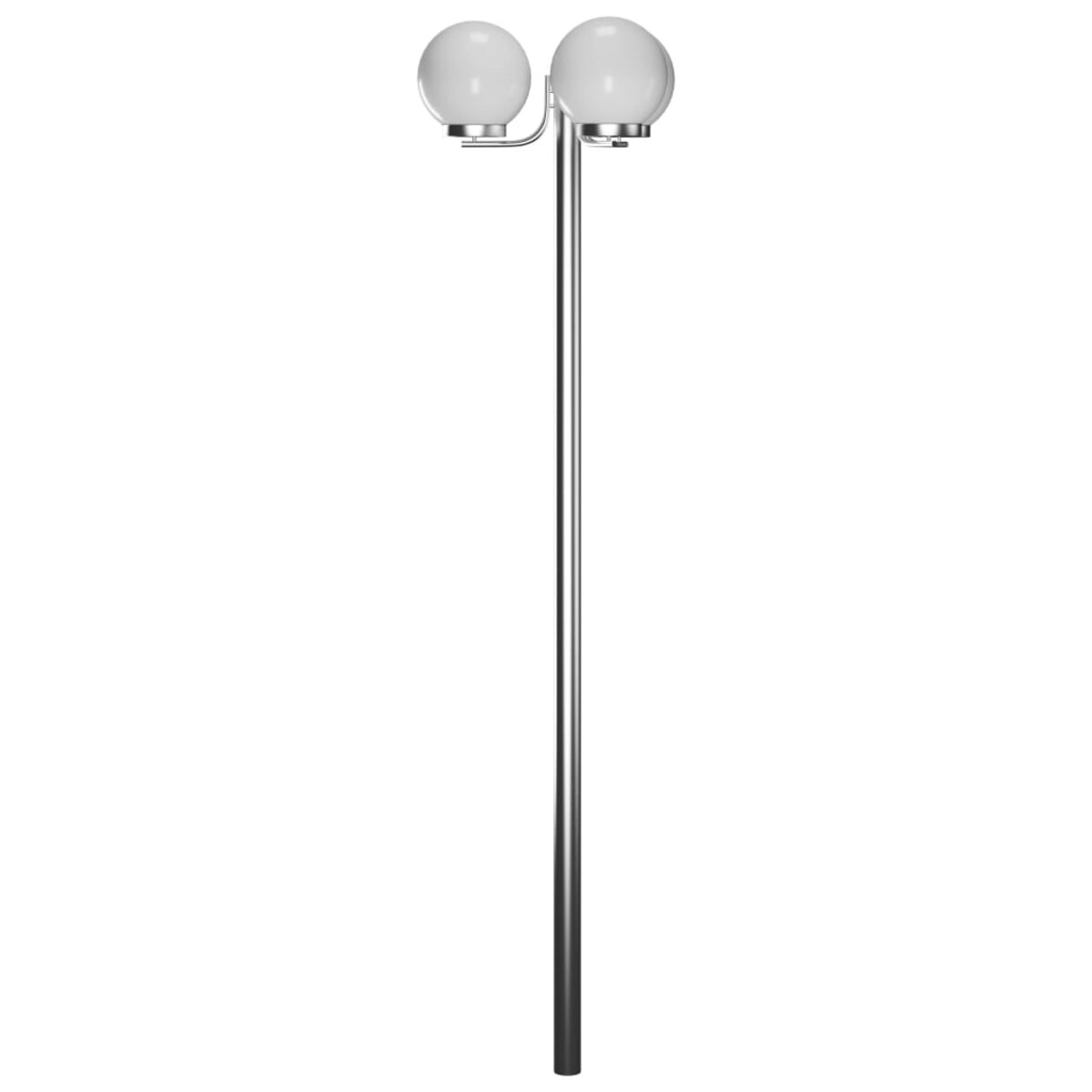 vidaXL Lampa ogrodowa na słupku, 3 kule, 220 cm