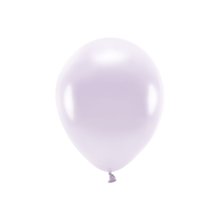 Balony Eco 30cm metalizowane, liliowy (1 op. / 10 szt.)