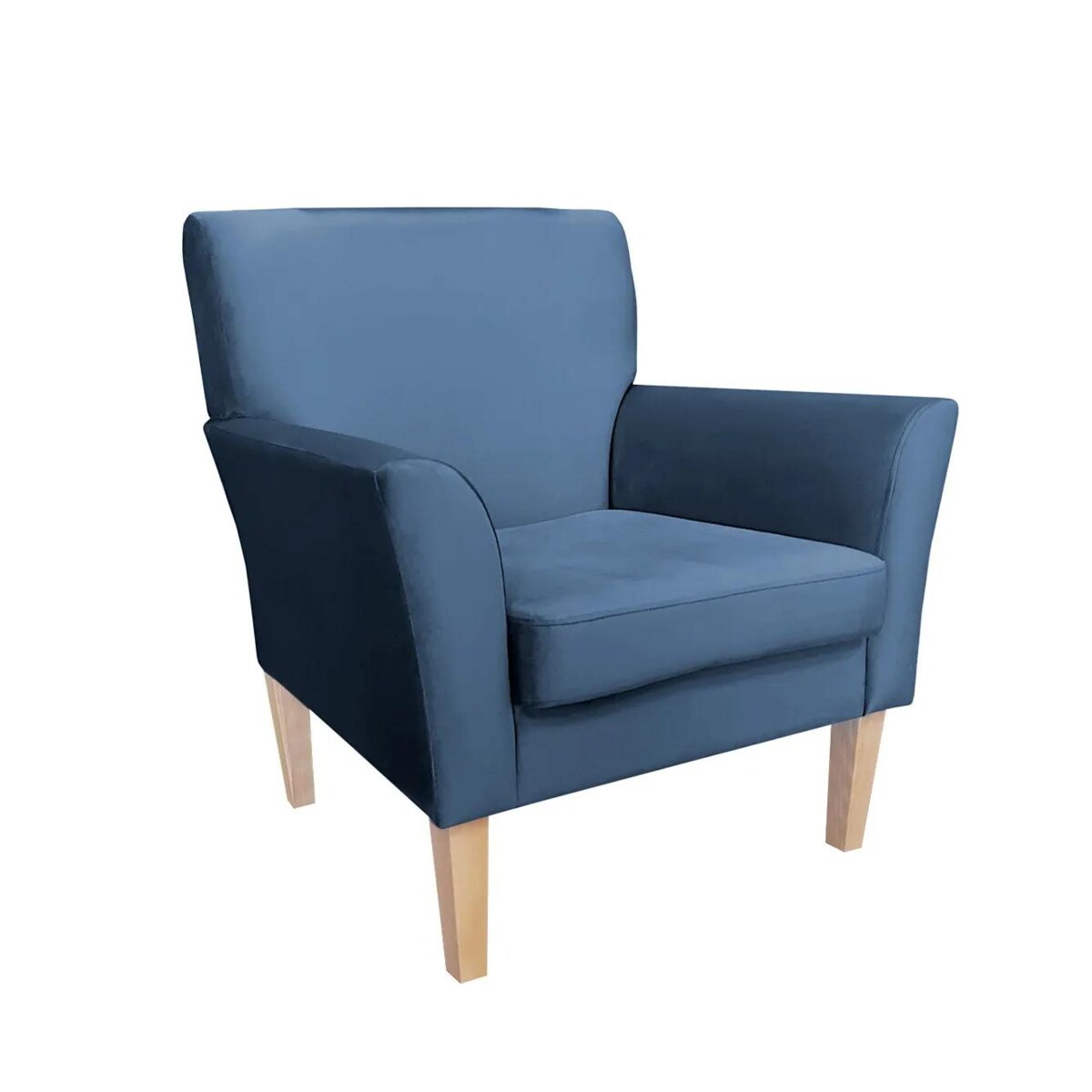 Fotel PIRO MG VELVET ciemnoniebieski