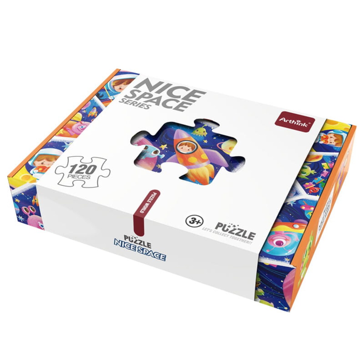 Puzzle edukacyjne - KOSMOS - 120 el.