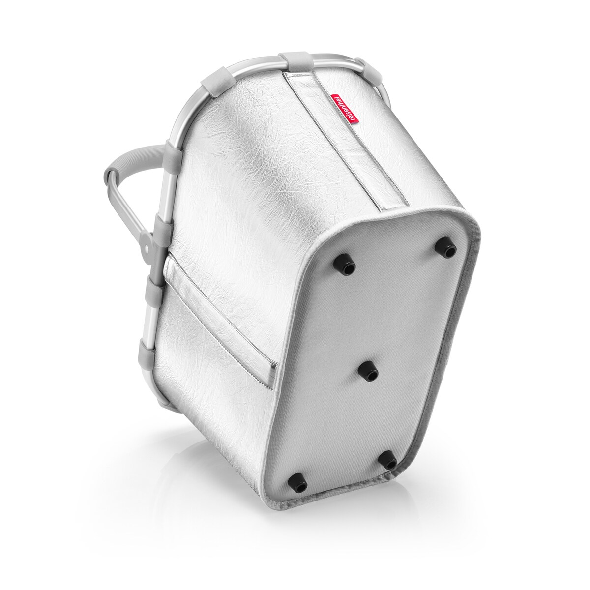 Koszyk CARRYBAG, silver crackle