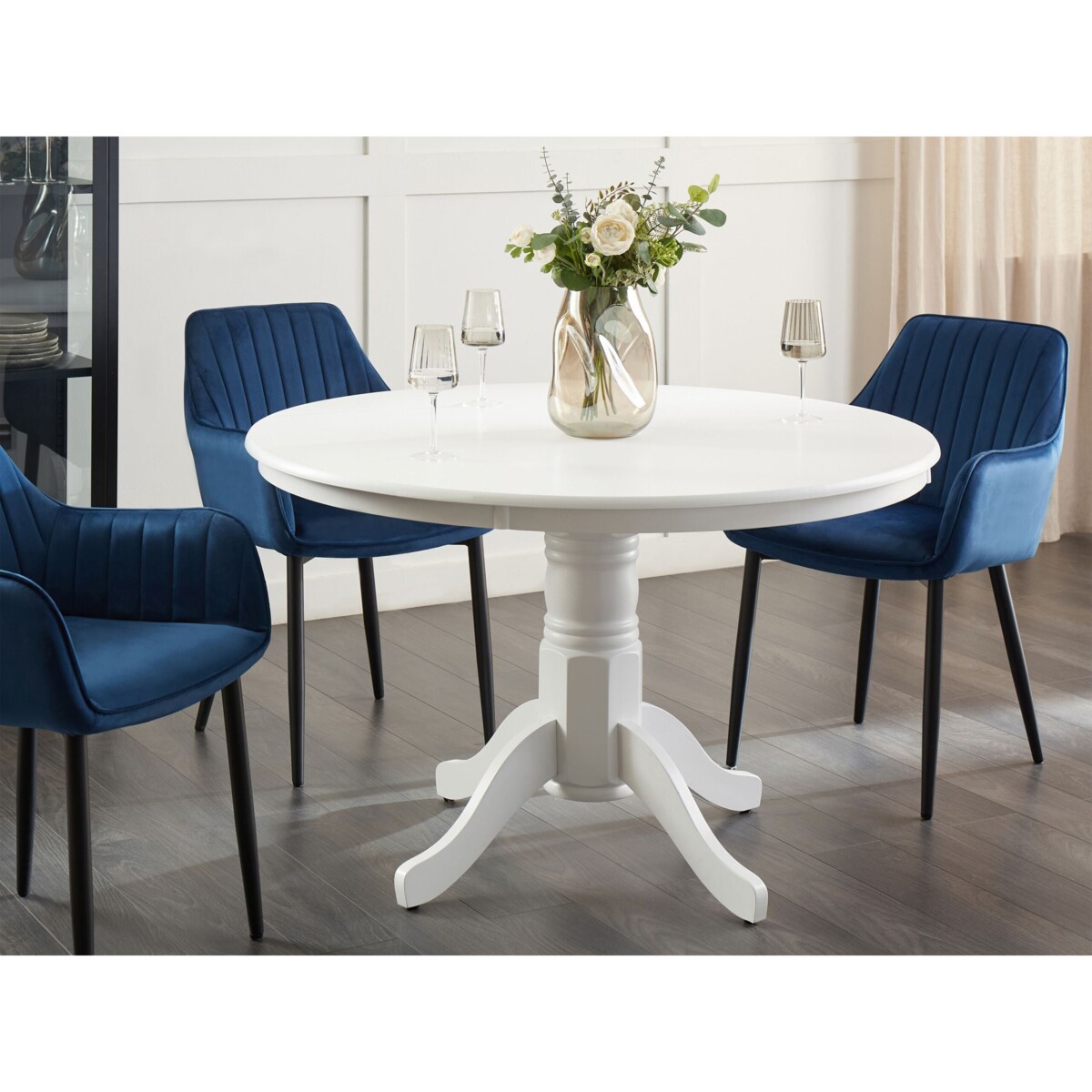Stół do jadalni AKRON Biały 120 cm 120 cm