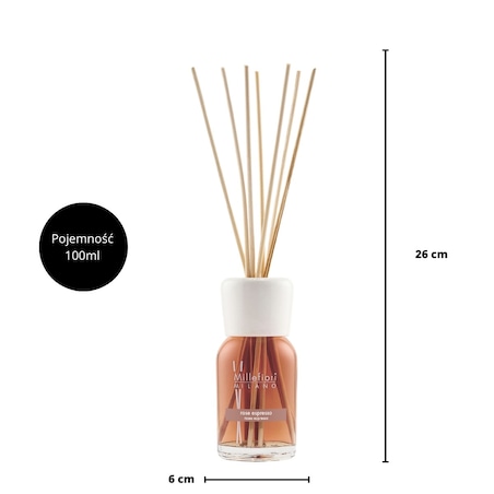 Millefiori pałeczki 100ml ROSE ESPRESSO