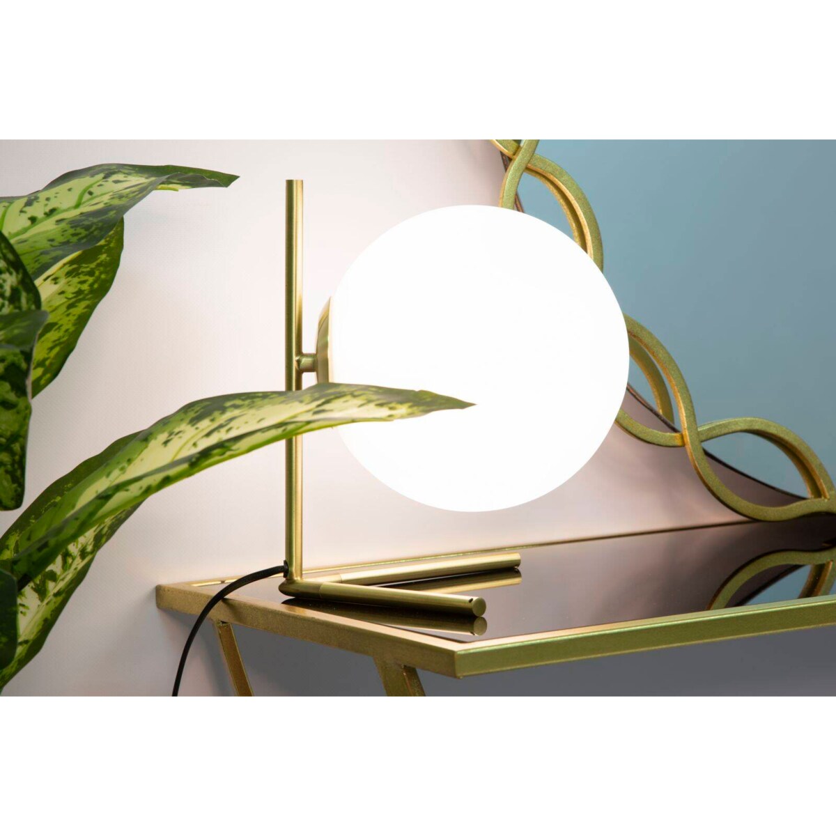 Lampa stołowa GLAMY, Ø 25 cm