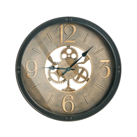 Zegar ścienny ALBACETE 50 cm Czarny