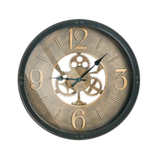 Zegar ścienny ALBACETE 50 cm Czarny