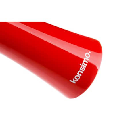 Konsimo SALPE Komplet dwóch młynków, 18 cm czerwony, czerwony