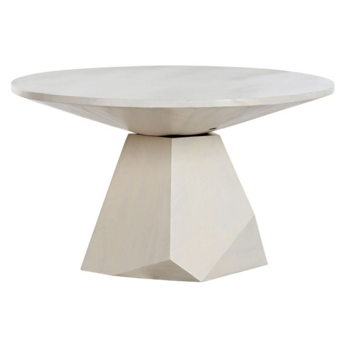 Stolik kawowy okrągły ława 45x80 cm LAAVA