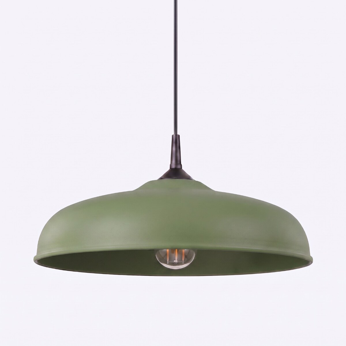 Lampa wisząca GINA zielona oliwka
