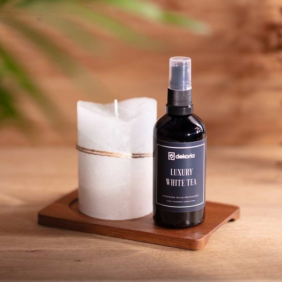 Zapach Dekoria Luxury White Tea, 8 x 8 x 15,5 cm
