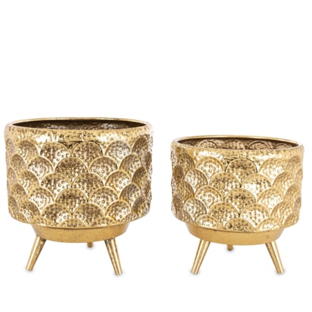 Osłonka 2 szt. metalowa 28x30 i 25x26 cm MARREN na stelażu